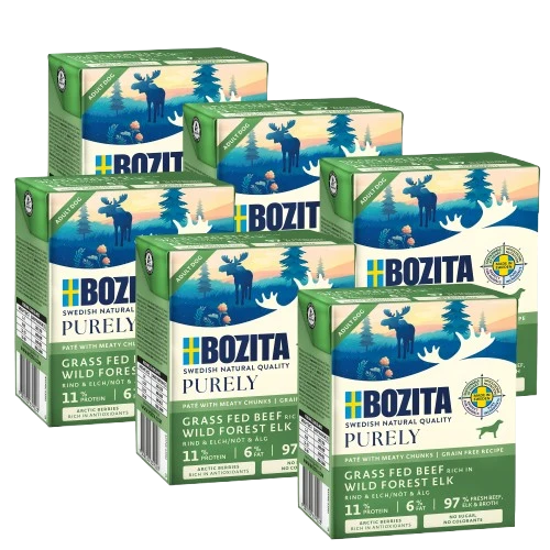 Bozita Purely Paté mit Elch 370 g Tetra