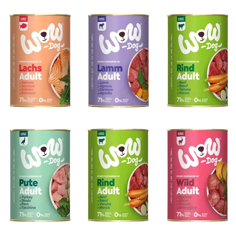Wow Dog Dose Adult Multipack 6x400g