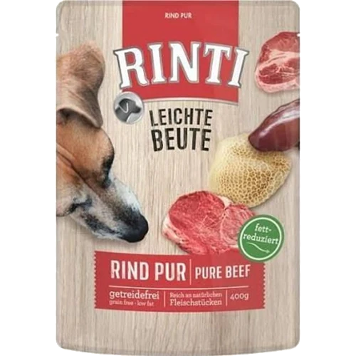 Rinti Frischbeutel Leichte Beute Rind Pur 400 g