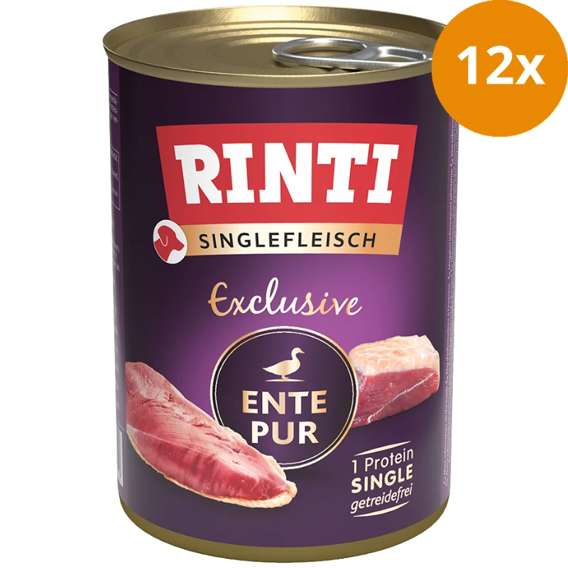 Rinti Singlefleisch Exclusive Ente pur 400 g