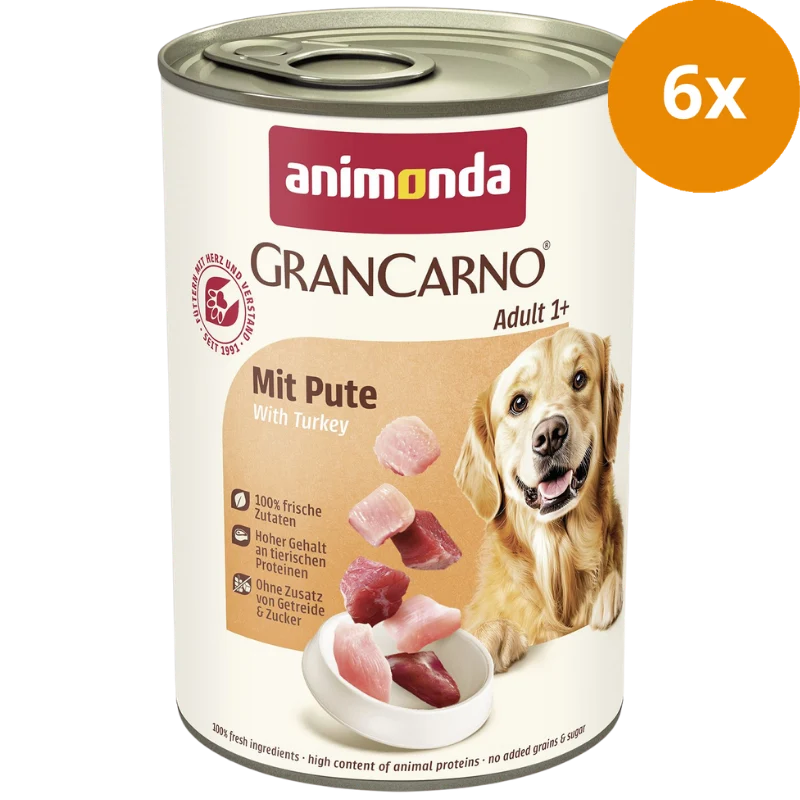 animonda GranCarno Adult mit Pute 400 g
