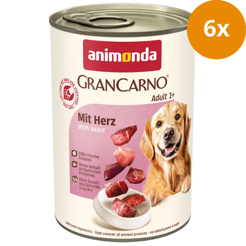 animonda GranCarno Adult mit Herz 400 g