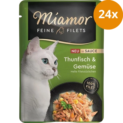 Miamor PB Feine Filets Thunfisch & Gemüse in Sauce 100 g