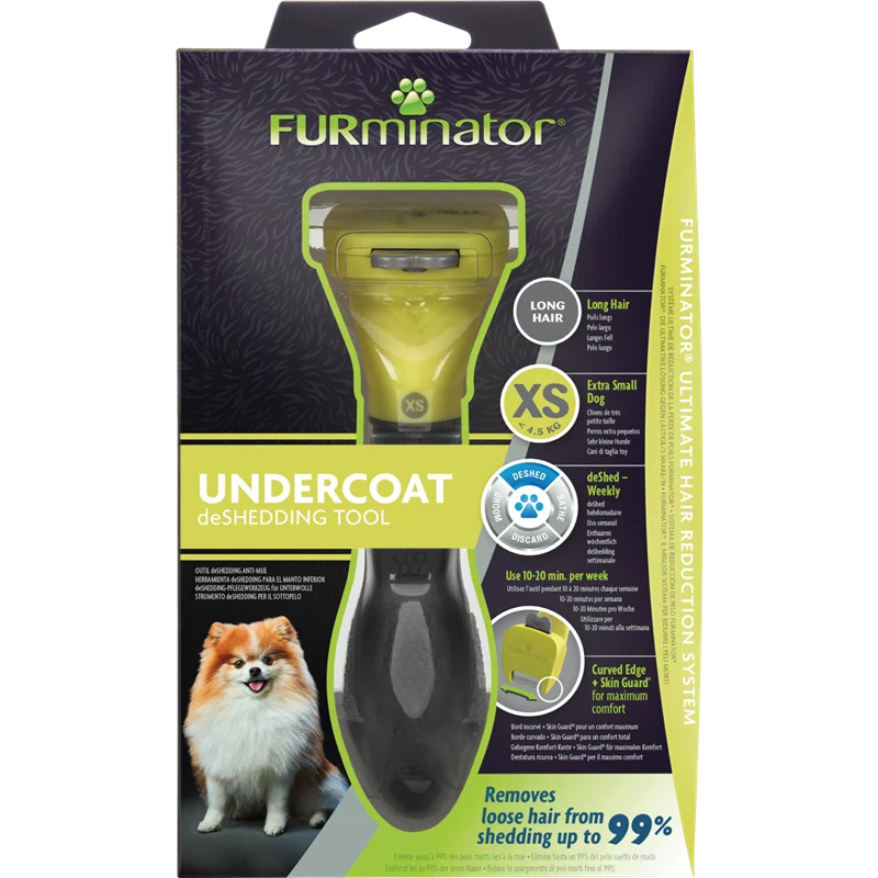 FURminator Dog Undercoat - Long Hair - XS