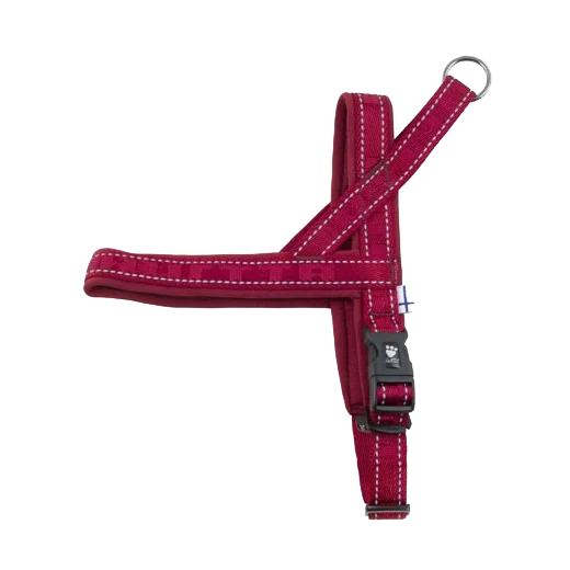 [Räumungsverkauf] Hurtta Casual Hundegeschirr weinrot - 3XS (28 – 35 cm)