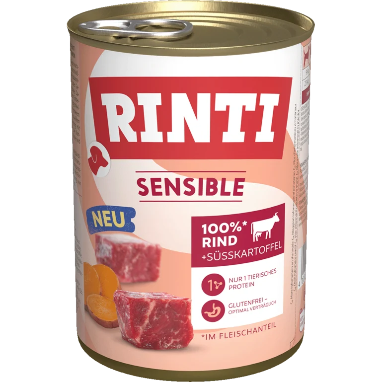 Rinti Sensible Rind & Süßkartoffel 400 g