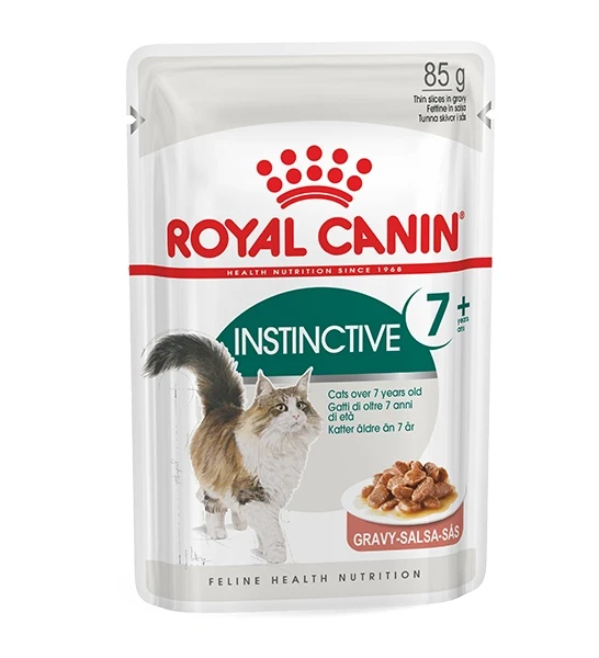 Royal Canin Instinctive 7+ In Gravy Adult Wet Cat Food 85G