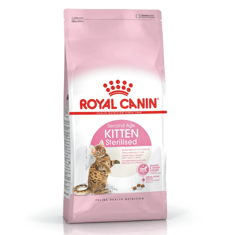 Royal Canin Kitten Sterilised Dry Cat Food 2KG