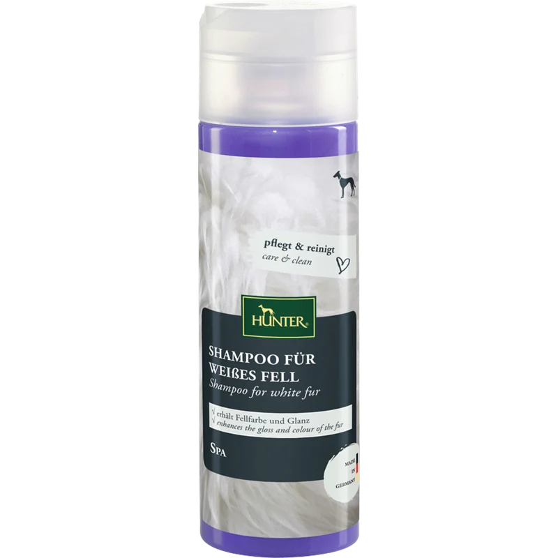 HUNTER Dog Pflegeshampoo für weißes Fell