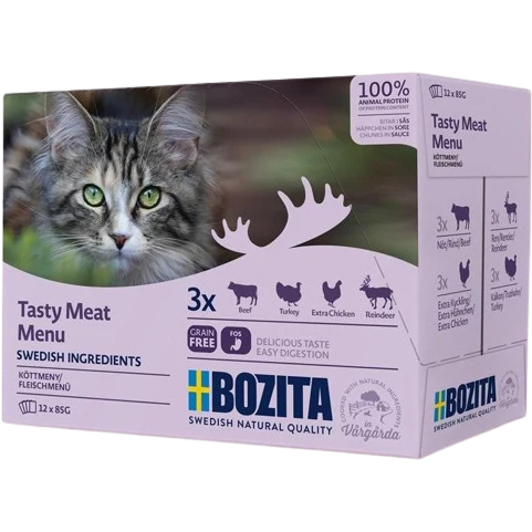Bozita Häppchen in Sauce Multibox Fleisch