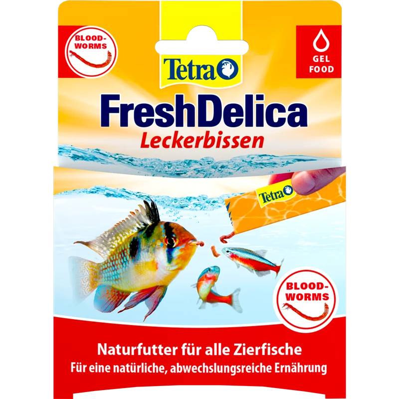 Tetra FreshDelica - Rote Mückenlarven