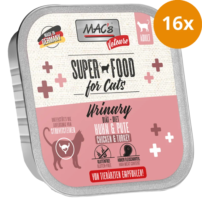 MAC's Cat Vetcare Urinary Huhn & Pute 100 g