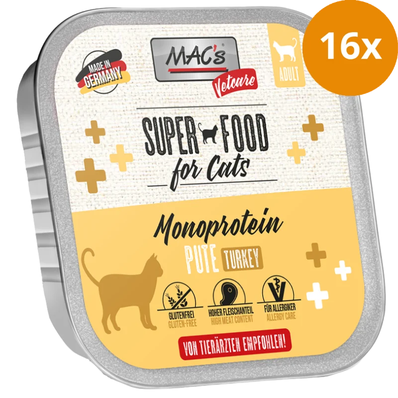 MAC's Cat Vetcare Mono Pute 100 g