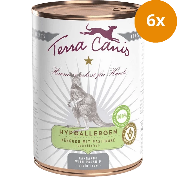 Terra Canis Hypoallergen Känguru mit Pastinake 400 g