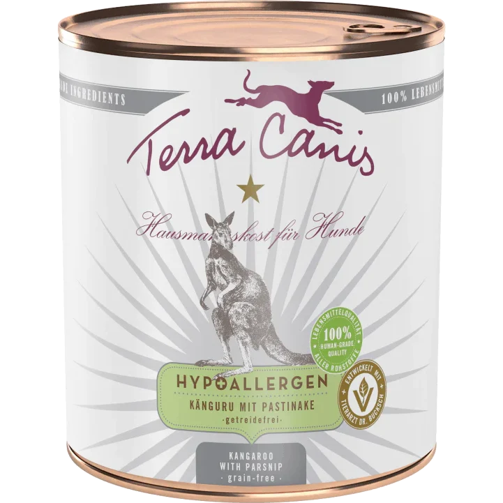Terra Canis Hypoallergen Känguru mit Pastinake 800 g