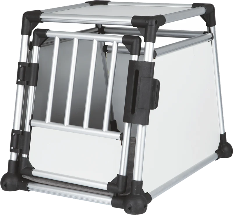 TRIXIE Transportbox aluminium