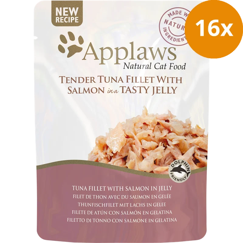 Applaws Cat PB Thunfischfilet & Lachs in Gelee 70 g