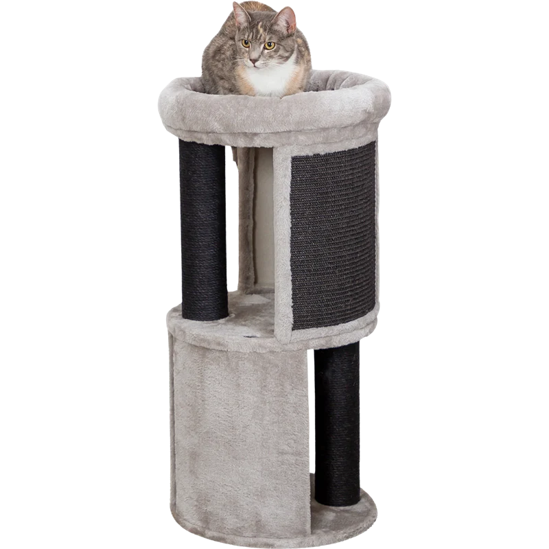 TRIXIE Cat Tower Giorgia grau