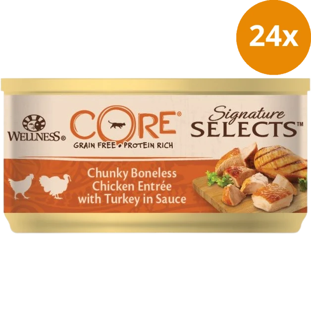 Wellness CORE Chunky Huhn & Truthahn 79 g