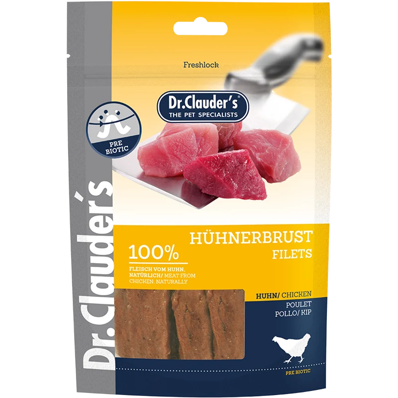 Dr.Clauder's Filets Hühnerbrust 80 g