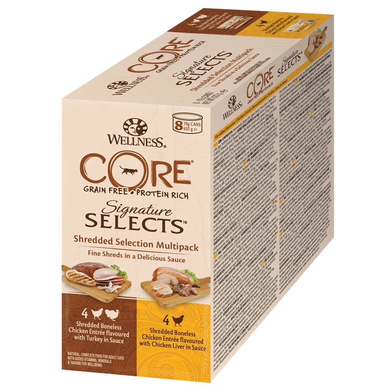 Wellness CORE Multipack Shredded Selection 632 g