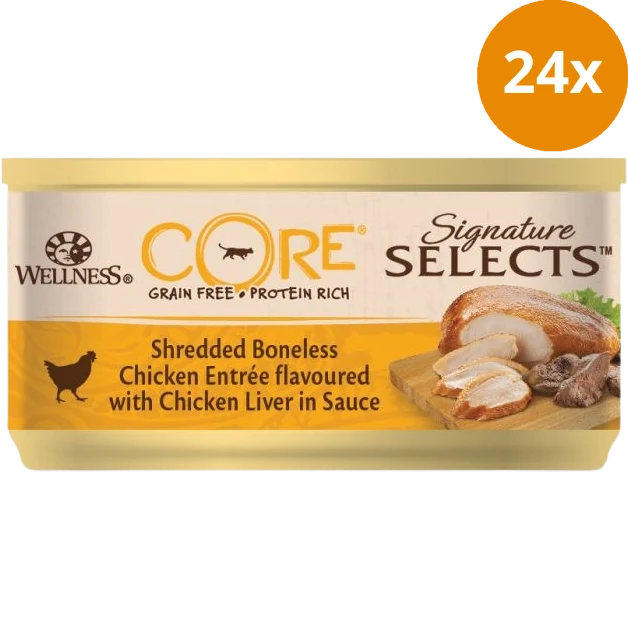 Wellness CORE Shredded Huhn & Leber 79 g