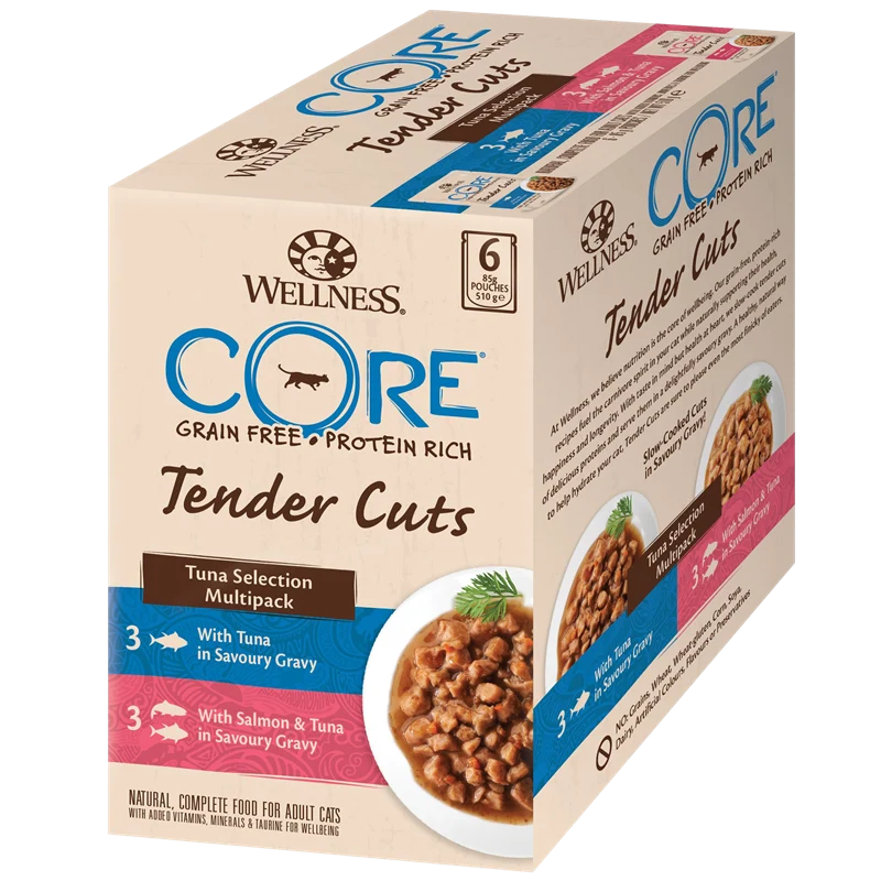Wellness CORE Tender Cuts Multipack Thunfisch Selection 510 g