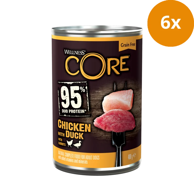 Wellness CORE Huhn & Ente 400 g