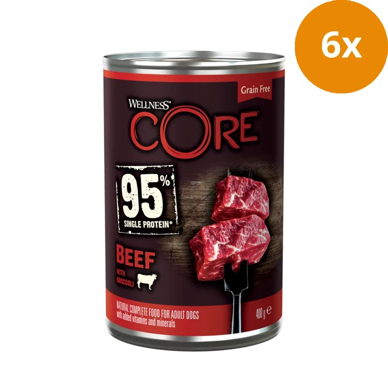 Wellness CORE Rind & Brokkoli 400 g
