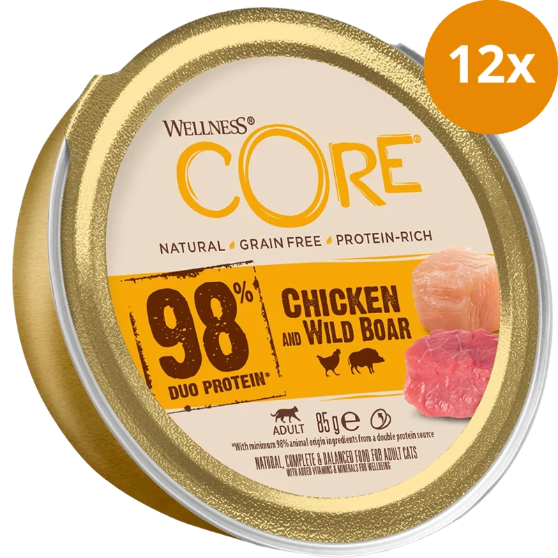 Wellness CORE Huhn & Wildschwein Pur 85 g