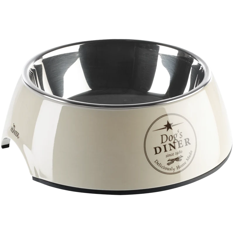 HUNTER Melamin-Napf Cambridge creme / braun