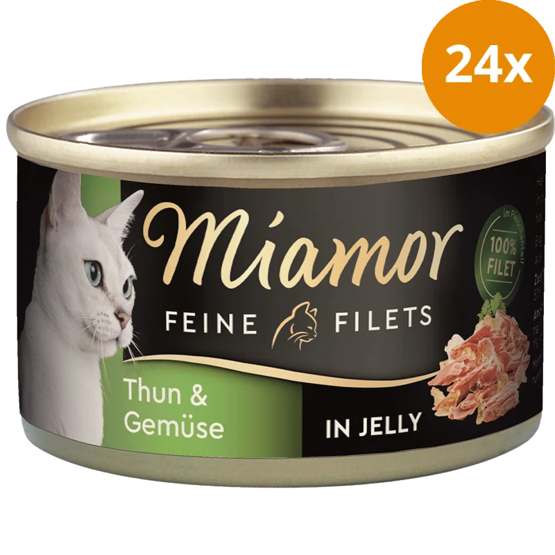 Miamor Feine Filets in Jelly Thunfisch & Gemüse 100 g