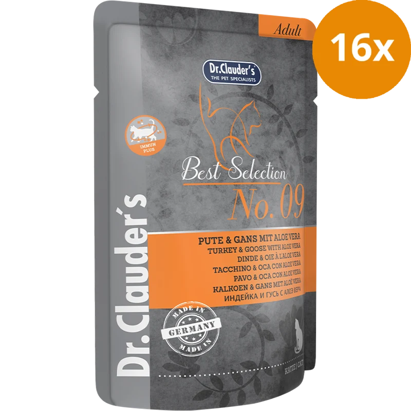 Dr.Clauder's Best Selection No. 9 Pute & Gans mit Aloe Vera 85 g