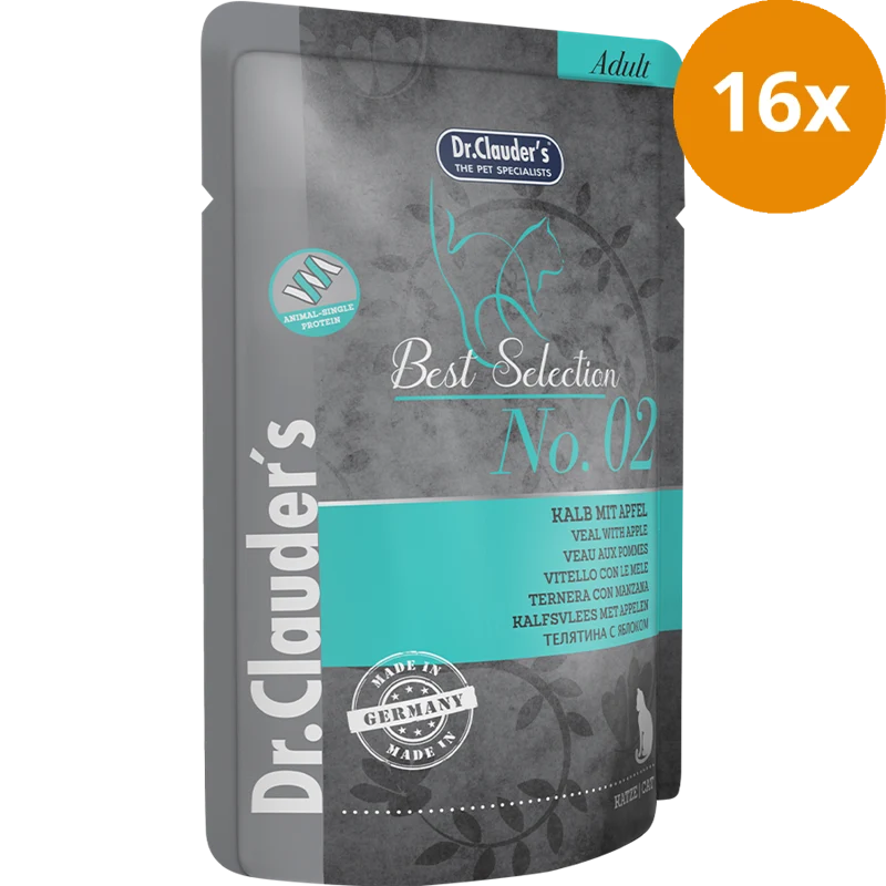 Dr.Clauder's Best Selection No. 2 Kalb mit Apfel 85 g