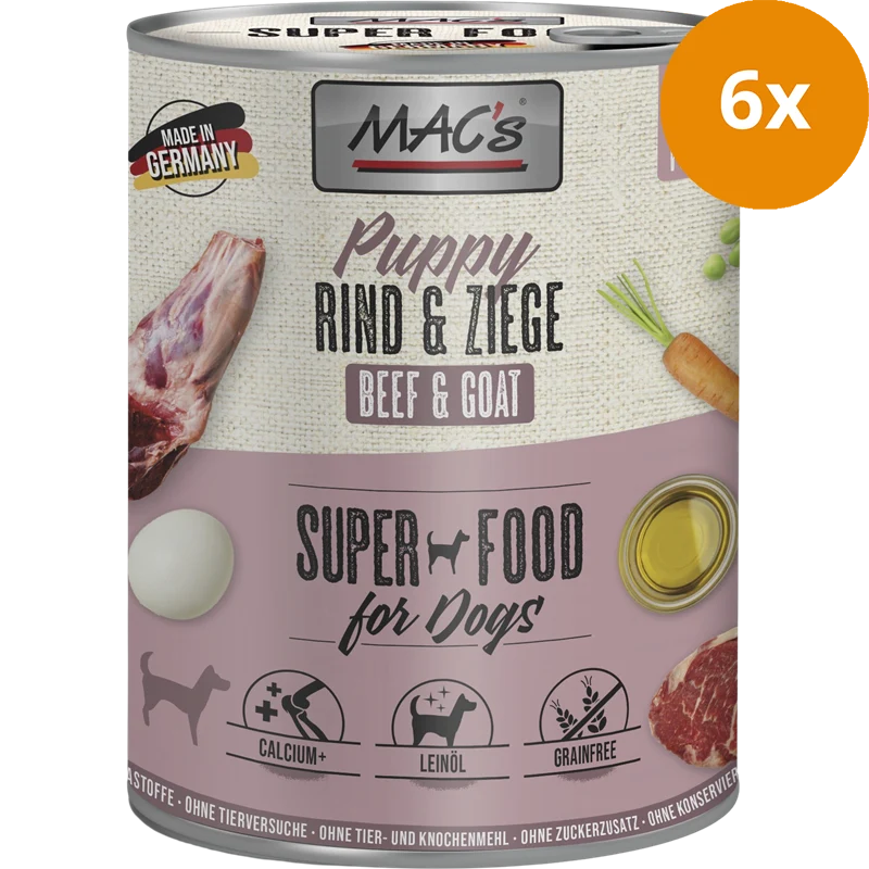 MAC's Puppy Rind & Ziege 800 g