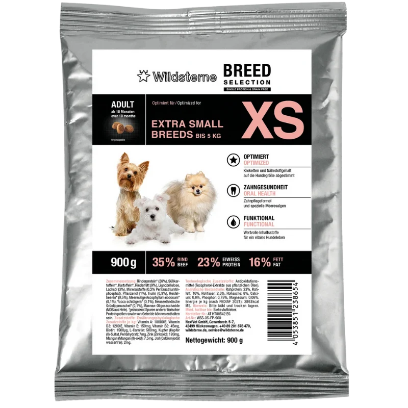 Wildsterne Breed Selection Adult XS