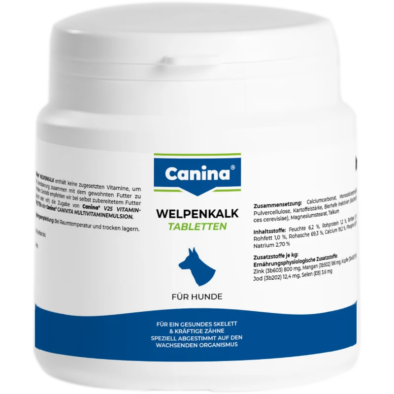 Canina Welpenkalk Tabletten