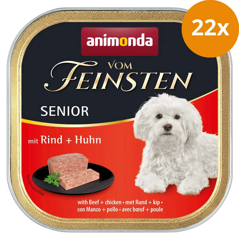 animonda Vom Feinsten Senior Rind & Huhn 150 g