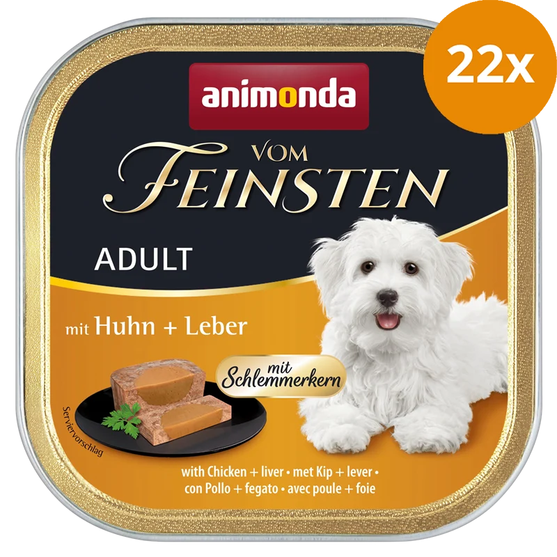 animonda Vom Feinsten Schlemmerkern Huhn & Leber 150 g