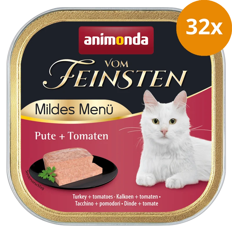 animonda Vom Feinsten Mildes Menü Pute & Tomate 100 g