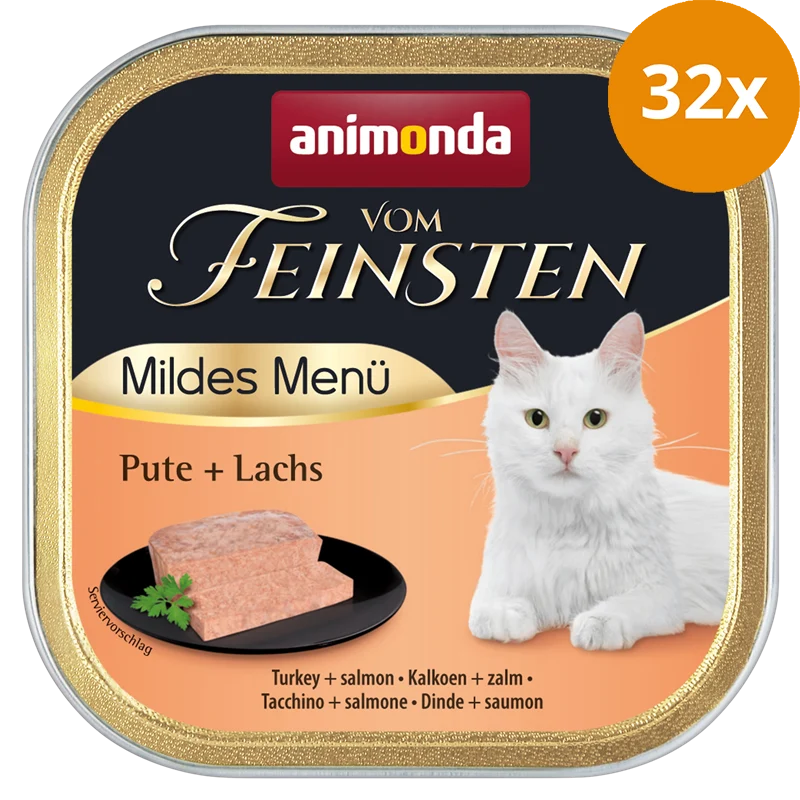 animonda Vom Feinsten Mildes Menü Pute & Lachs 100 g