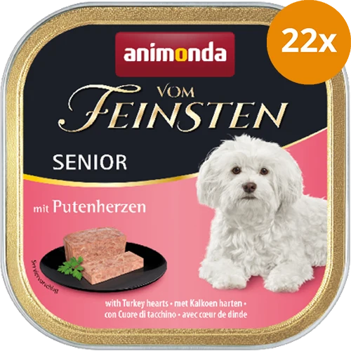 animonda Vom Feinsten Senior Putenherzen 150 g