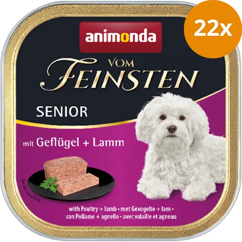 animonda Vom Feinsten Senior Geflügel & Lamm 150 g