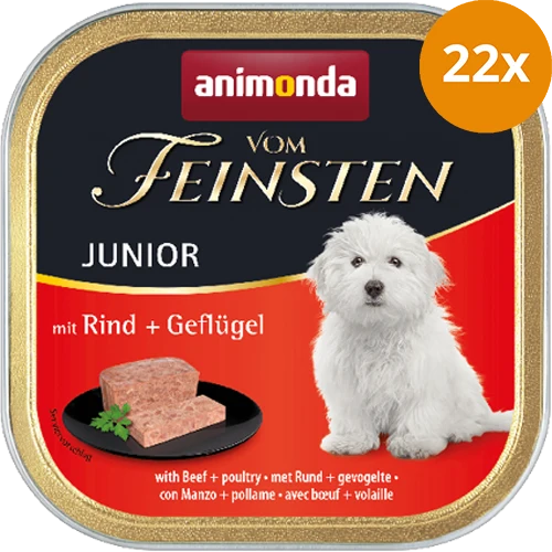 animonda Vom Feinsten Junior Rind & Geflügel 150 g