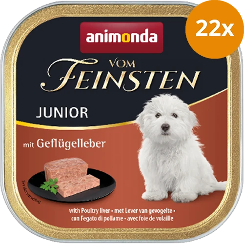 animonda Vom Feinsten Junior Geflügelleber 150 g