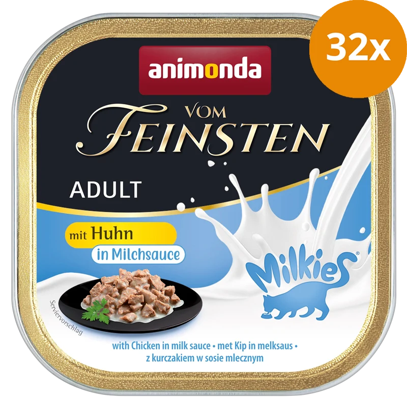 animonda Vom Feinsten Huhn in Milchsauce 100 g