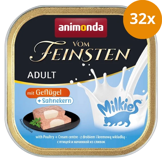 animonda Vom Feinsten Geflügel & Sahnekern 100 g