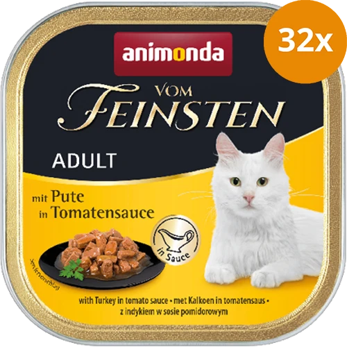 animonda Vom Feinsten Pute in Tomatensauce 100 g