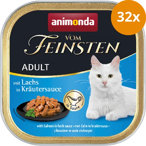 animonda Vom Feinsten Lachs in Kräutersauce 100 g