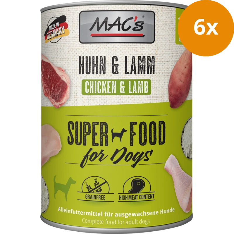 MAC's Dog Hühnchen & Lamm 800 g